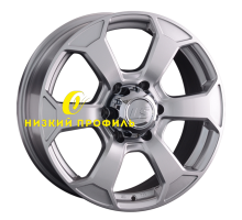 LS 7,5x18/6x139,7 ET36 D100,1 187 Sil (конус, Колпак+лого)