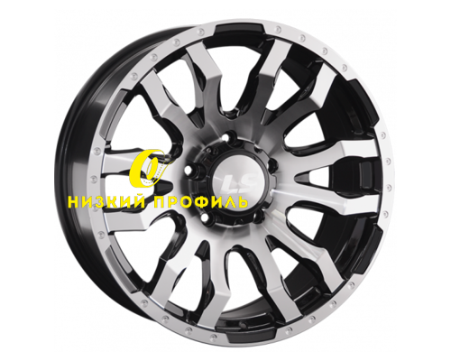 Купить диски LS 9x20/6x139,7 ET20 D106,1 1294 BKF (конус, Колпак+лого) от производителя LS в Казани Купить диски LS 9x20/6x139,7 ET20 D106,1 1294 BKF (конус, Колпак+лого) от производителя LS в Казани