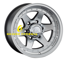LS 8x16/6x139,7 ET-10 D106,1 879 MBF (конус, Колпак+лого)