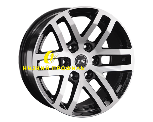 Купить диски LS 8,5x17/6x139,7 ET30 D106,1 1279 BKF (конус, Колпак+лого) от производителя LS в Казани